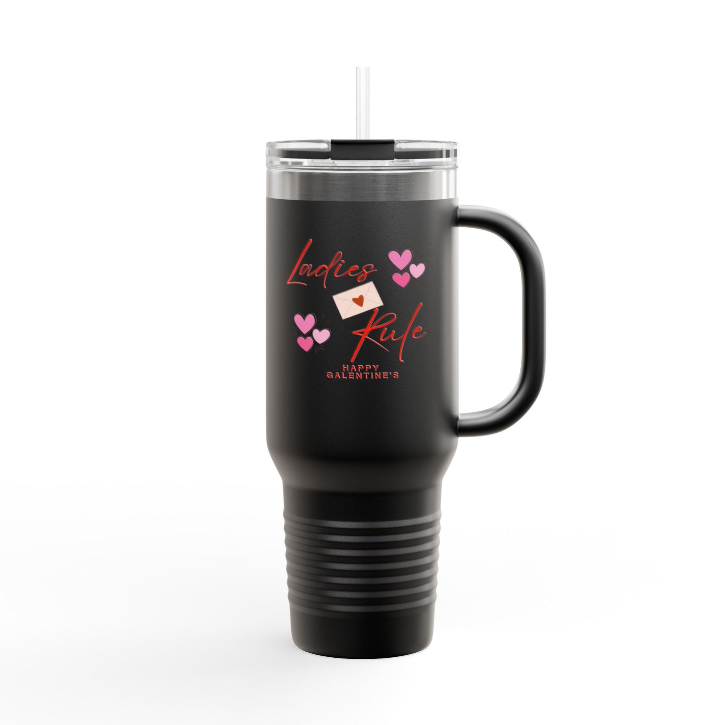 Ladies Rule Insulated Travel Mug - 40oz | Perfect for Galentine's Day Celebrations